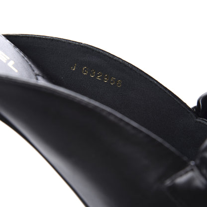 Chanel Lambskin Chain Braided Mules 40 Black 9 of 9