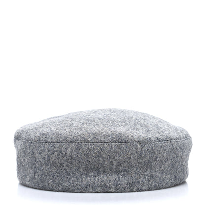 Hermes Cashmere Womens Deauville Cap 58 Lichen 5 of 7