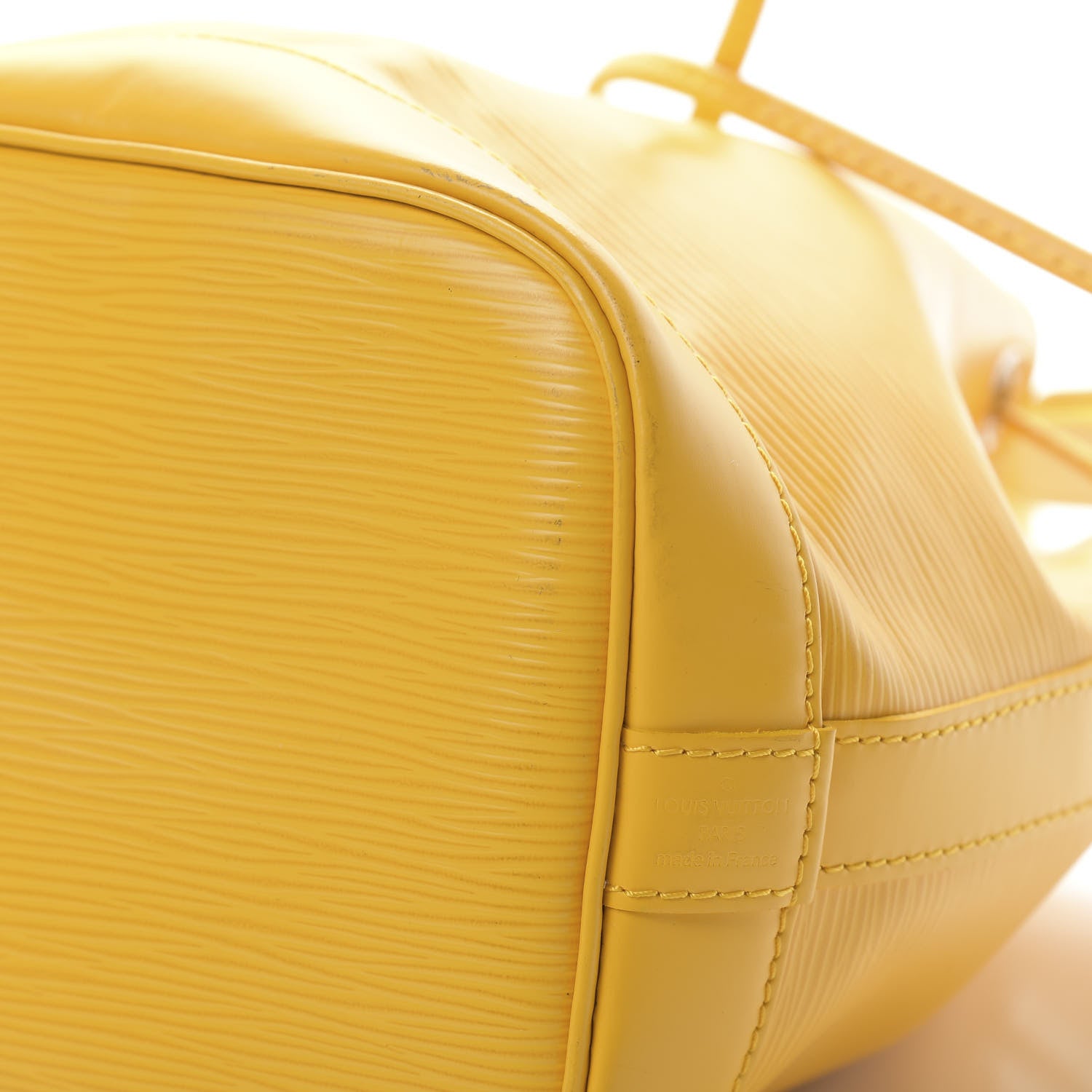 Louis Vuitton Epi Noe BB Citron 10 of 14