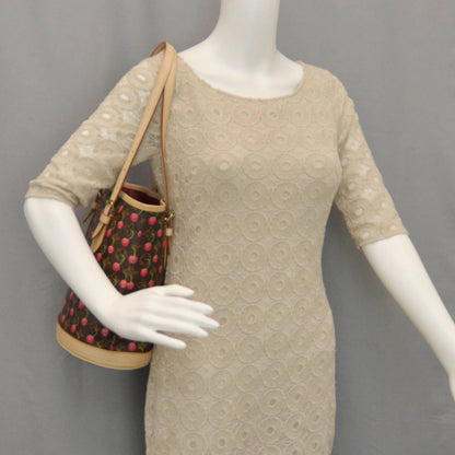 Louis Vuitton Monogram Cerises Bucket Bag 2 of 11