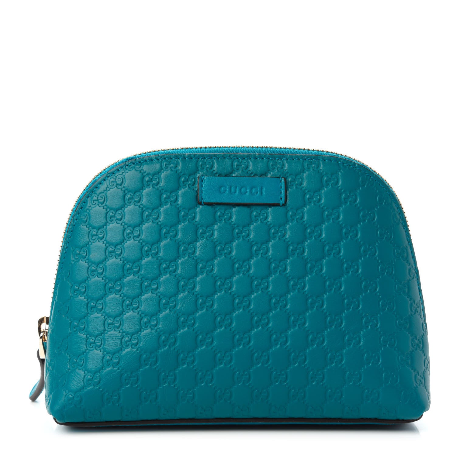 Gucci Microguccissima GG Cosmetic Case Deep Cobalt 1 of 12