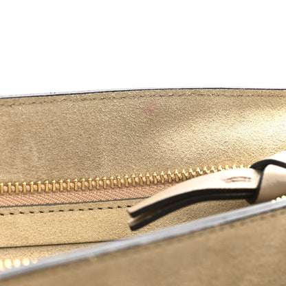 Chloe Calfskin Suede Medium Faye Shoulder Bag Motty Grey 13 of 19