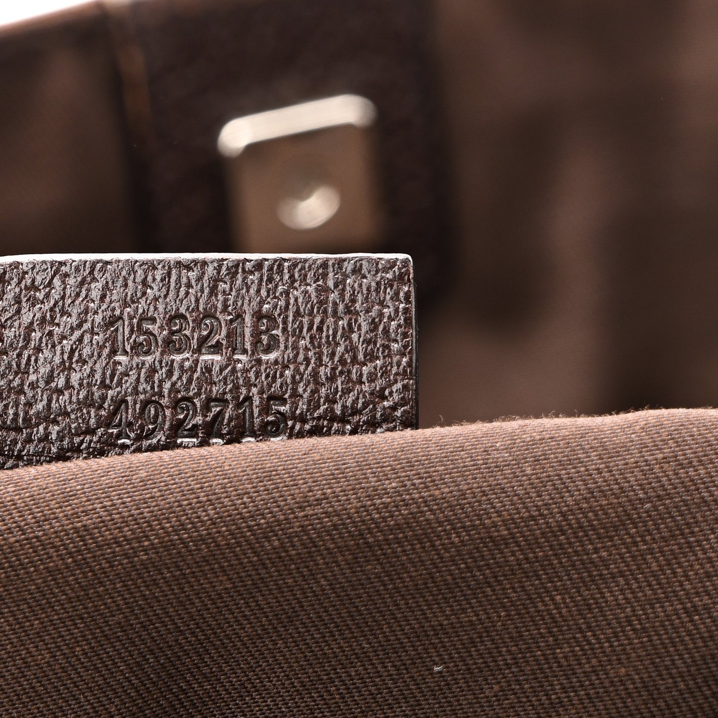 Soft GG Supreme Monogram Tote Dark Brown