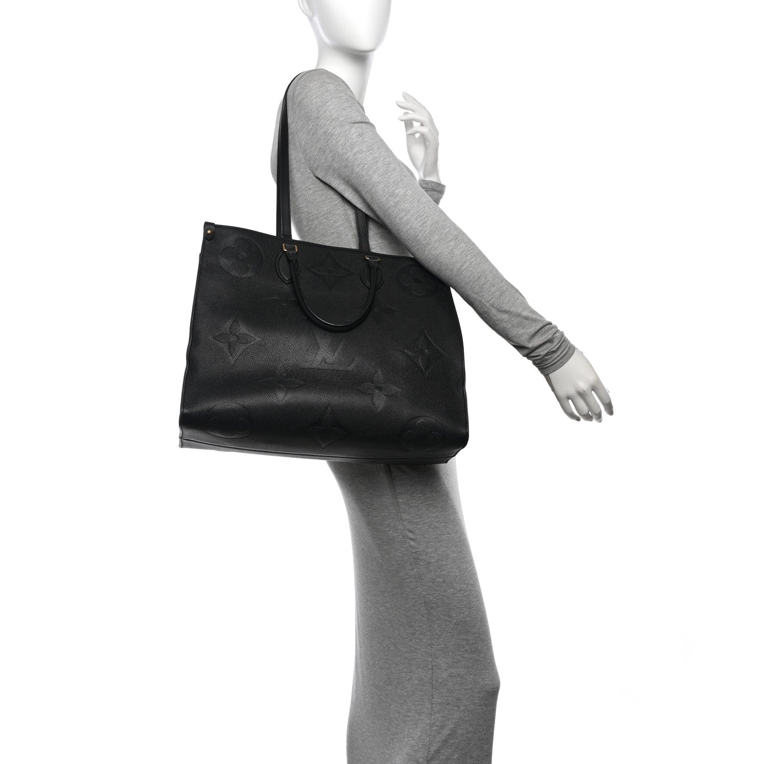 Louis Vuitton Empreinte Monogram Giant Onthego GM Black 2 of 15