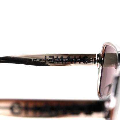 Chanel Acetate Polarized Square Sunglasses 5408 Brown 5 of 7