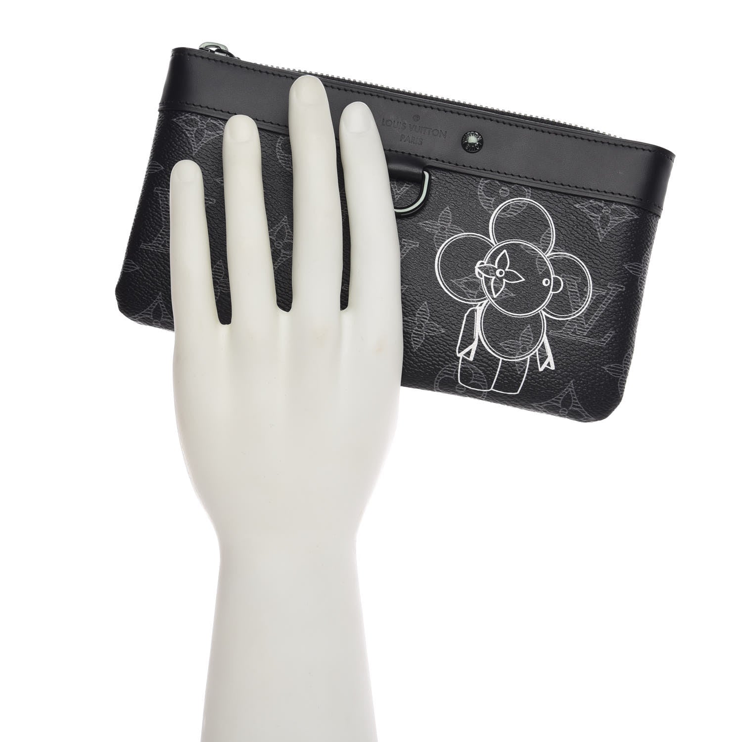 Louis Vuitton Monogram Eclipse Vivienne Pochette Apollo PM 2 of 8