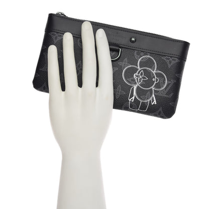 Louis Vuitton Monogram Eclipse Vivienne Pochette Apollo PM 2 of 8