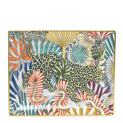 Hermes Porcelain Animaux Camoufles Change Tray 1 of 4