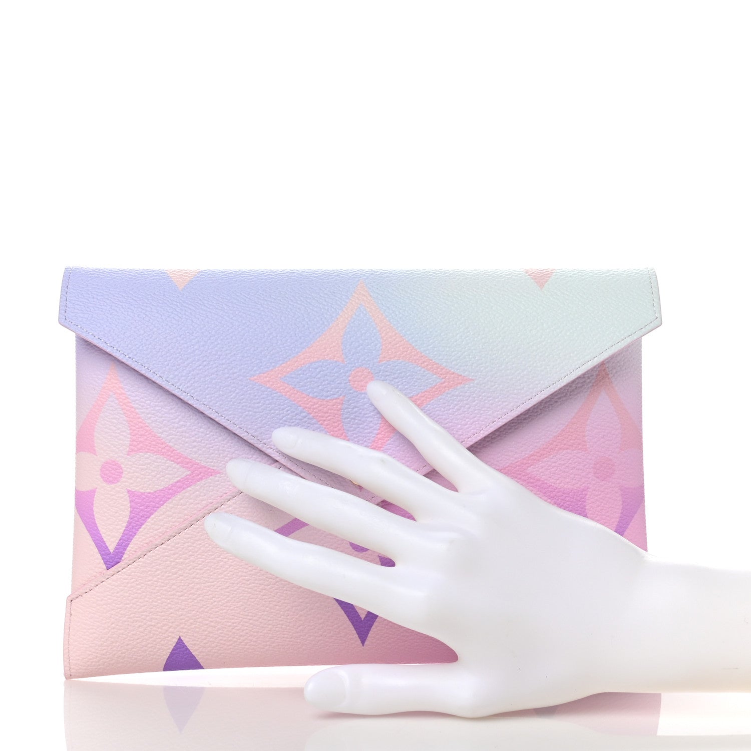 Louis Vuitton Monogram Giant Spring In The City Kirigami Pochette Set Sunrise Pastel Midnight Fuchsia Sunset Kaki 3 of 8