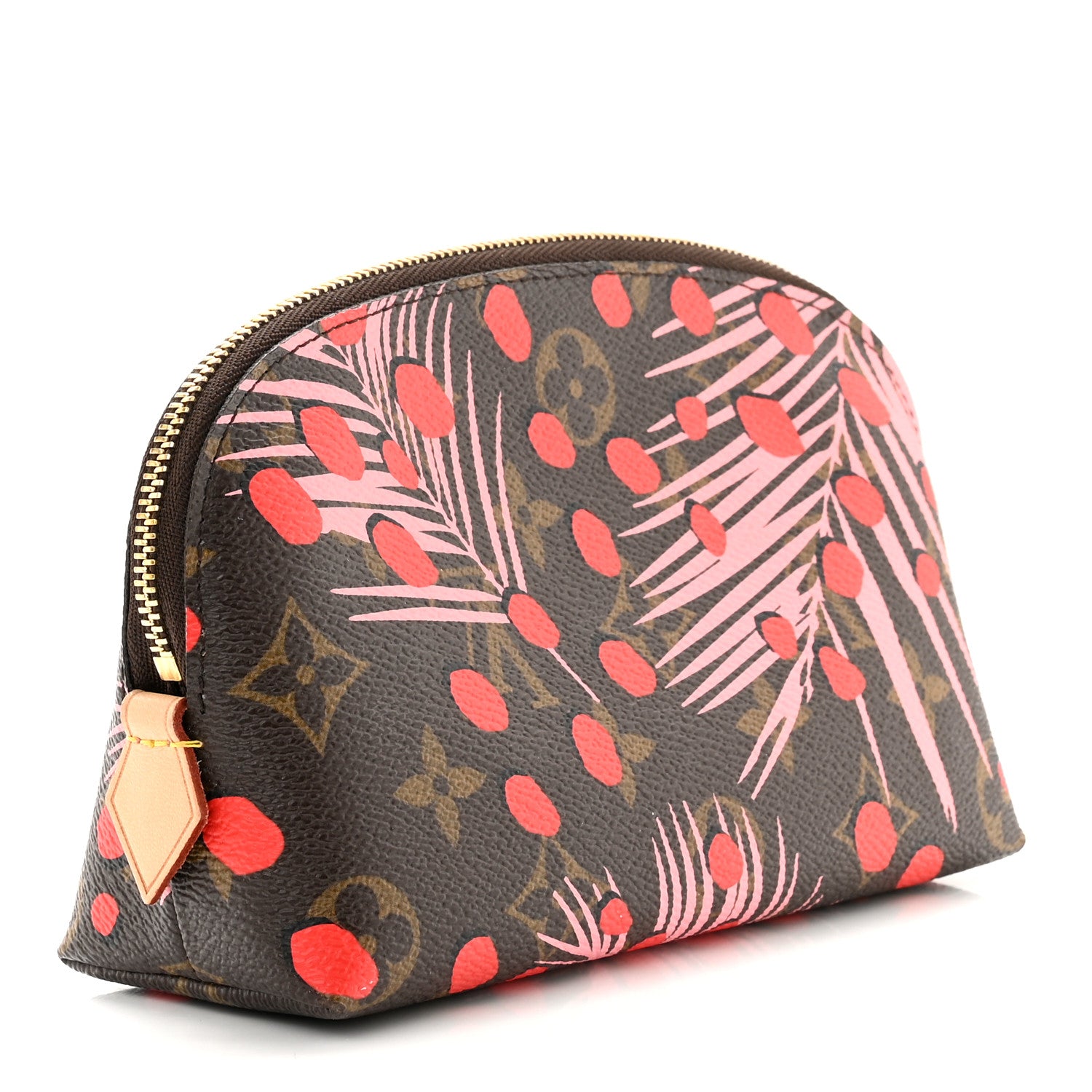 Louis Vuitton Monogram Jungle Dots Cosmetic Pouch Sugar Pink Poppy 3 of 6