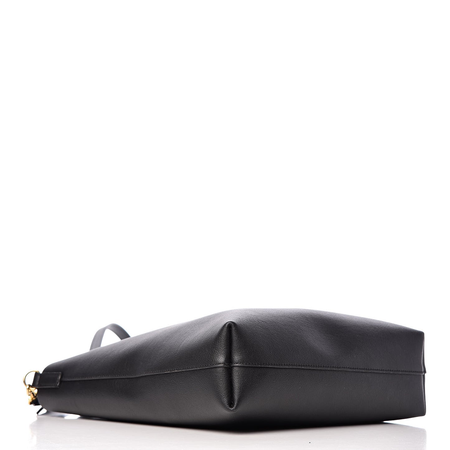 Calfskin Toy Shopping Tote Black