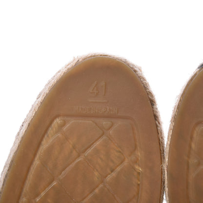 Chanel Lambskin CC Espadrilles 41 Yellow 7 of 15