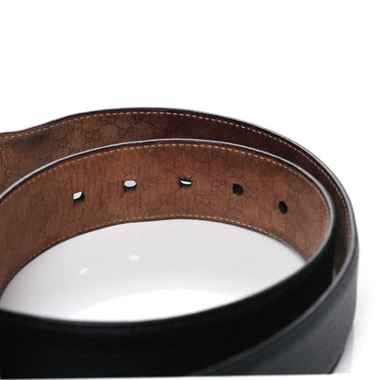 Gucci Calfskin Belt 85 34 Black 3 of 7