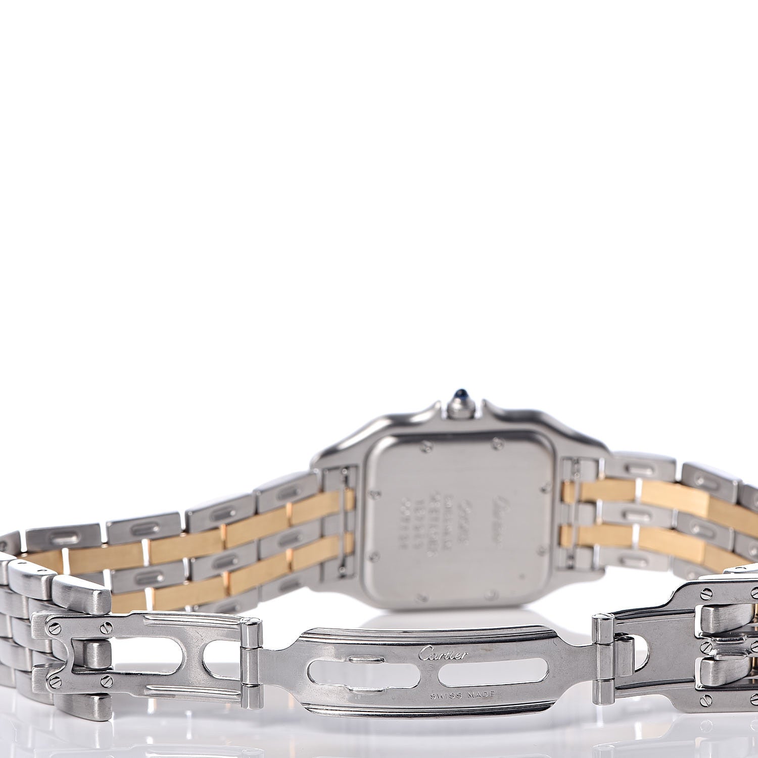 Cartier Stainless Steel 18K Yellow Gold 27mm Panthere Quartz Watch 6 of 8