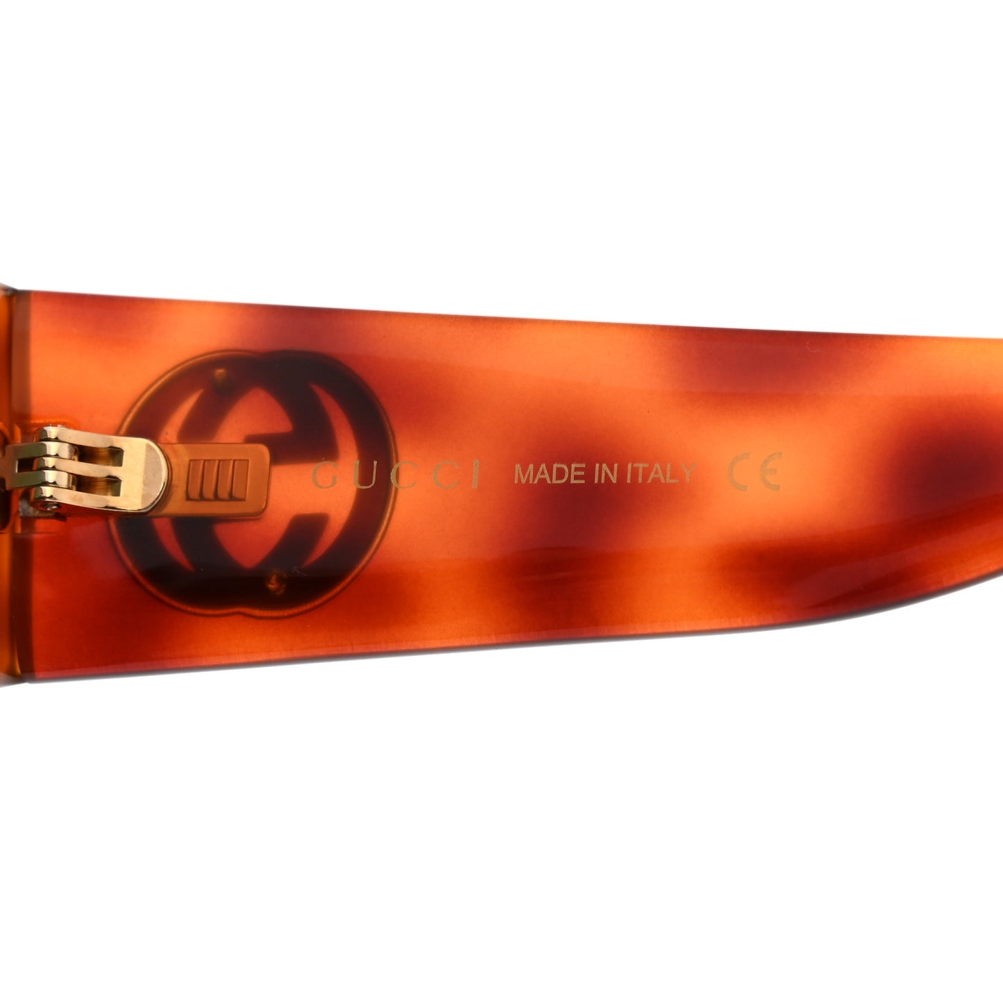 Acetate Square Frame Sunglasses GG0142SA Tortoise