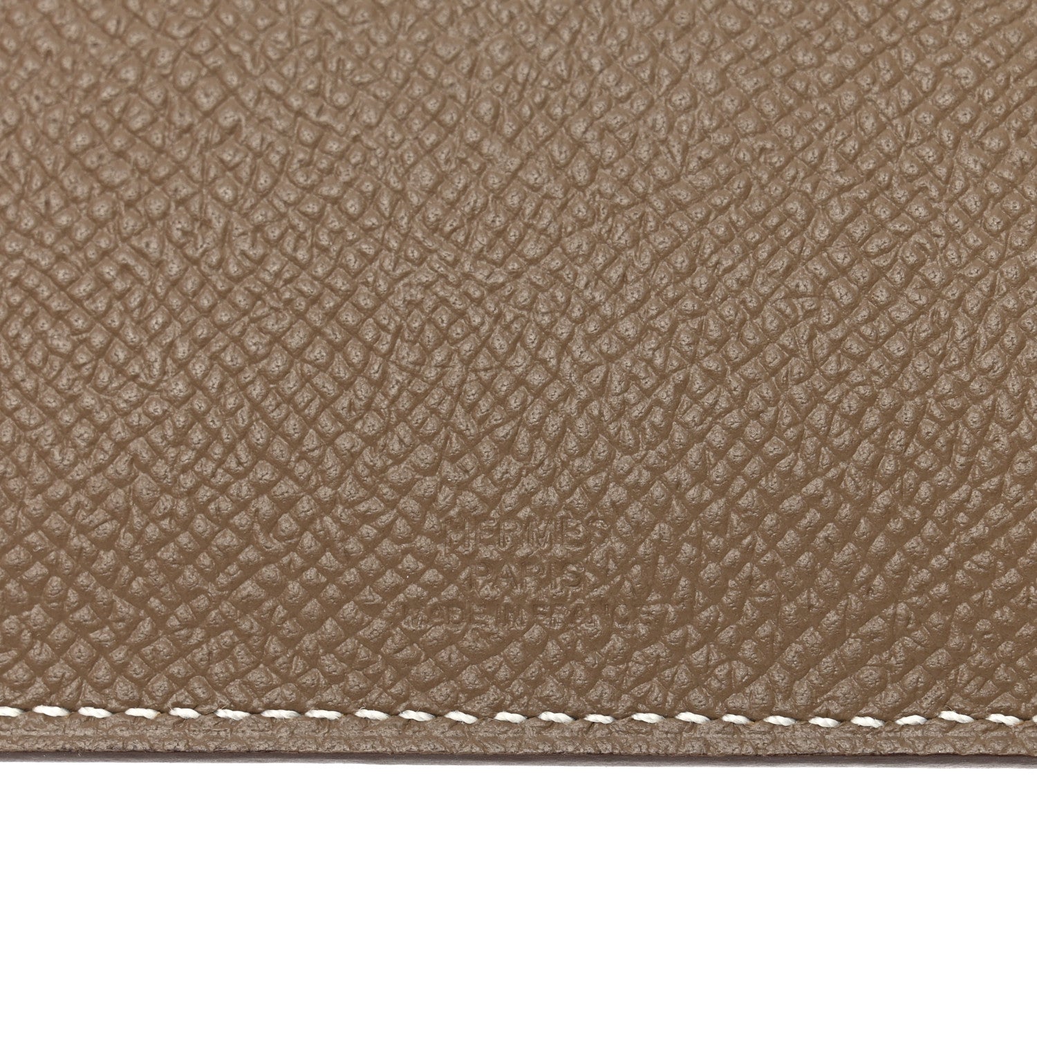 Hermes Epsom Tarmac PM Passport Holder Etoupe 6 of 8