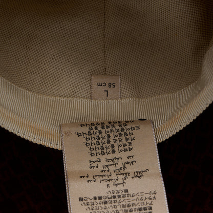 Gucci Suede GG Monogram Bucket Hat L Brown 10 of 11