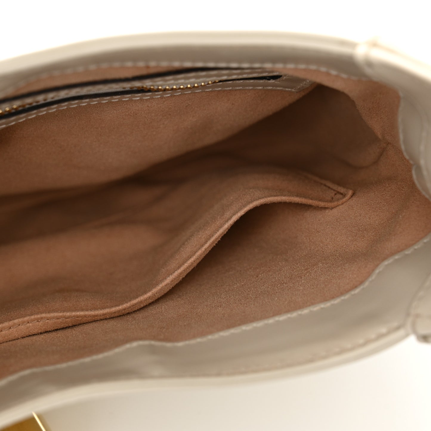 Boarded Dyana Lux Calfskin Small Jackie 1961 Hobo Mystic White