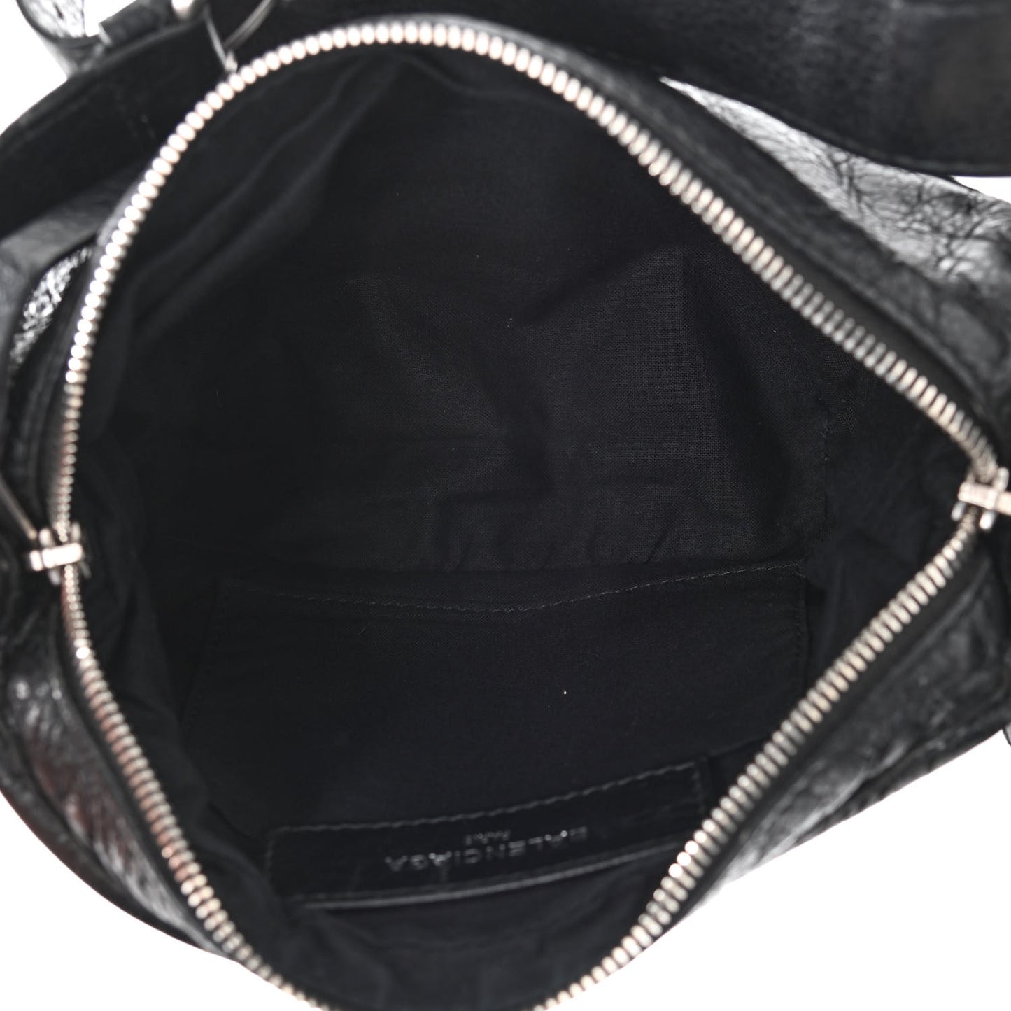 Lambskin Classic Hardware Neo Lift Hip Bag Black