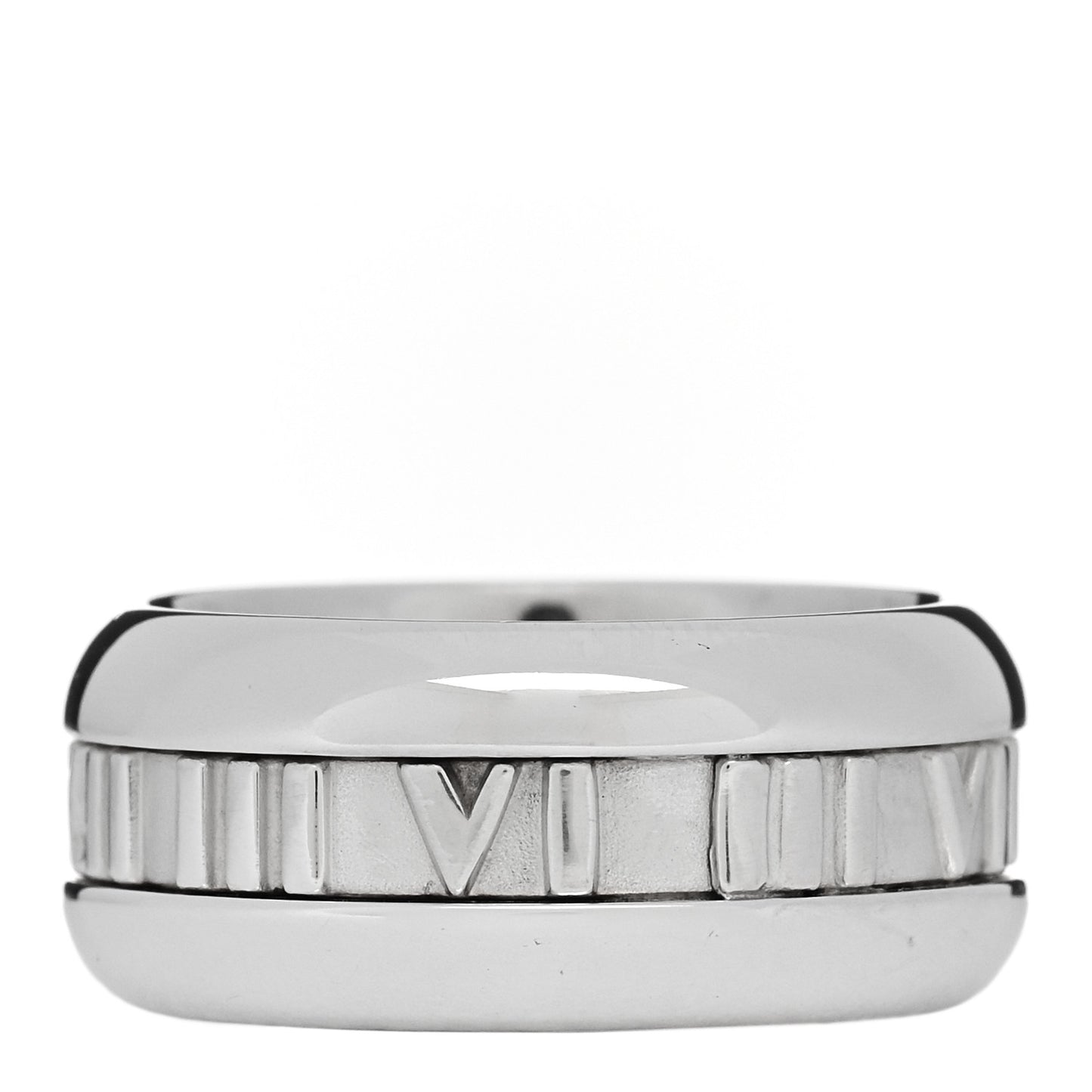 Sterling Silver Atlas Band Ring 57 8