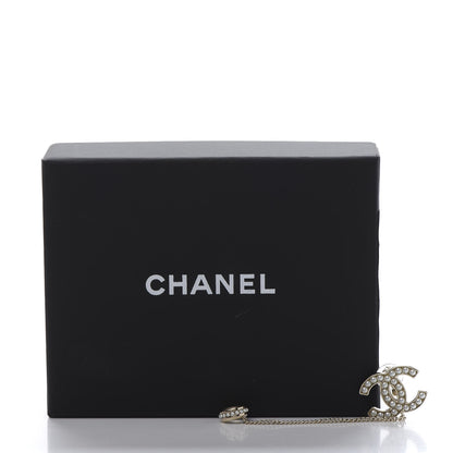 Chanel Pearl CC Chain Cuff Single Earring Gold Pearly White 5 of 5