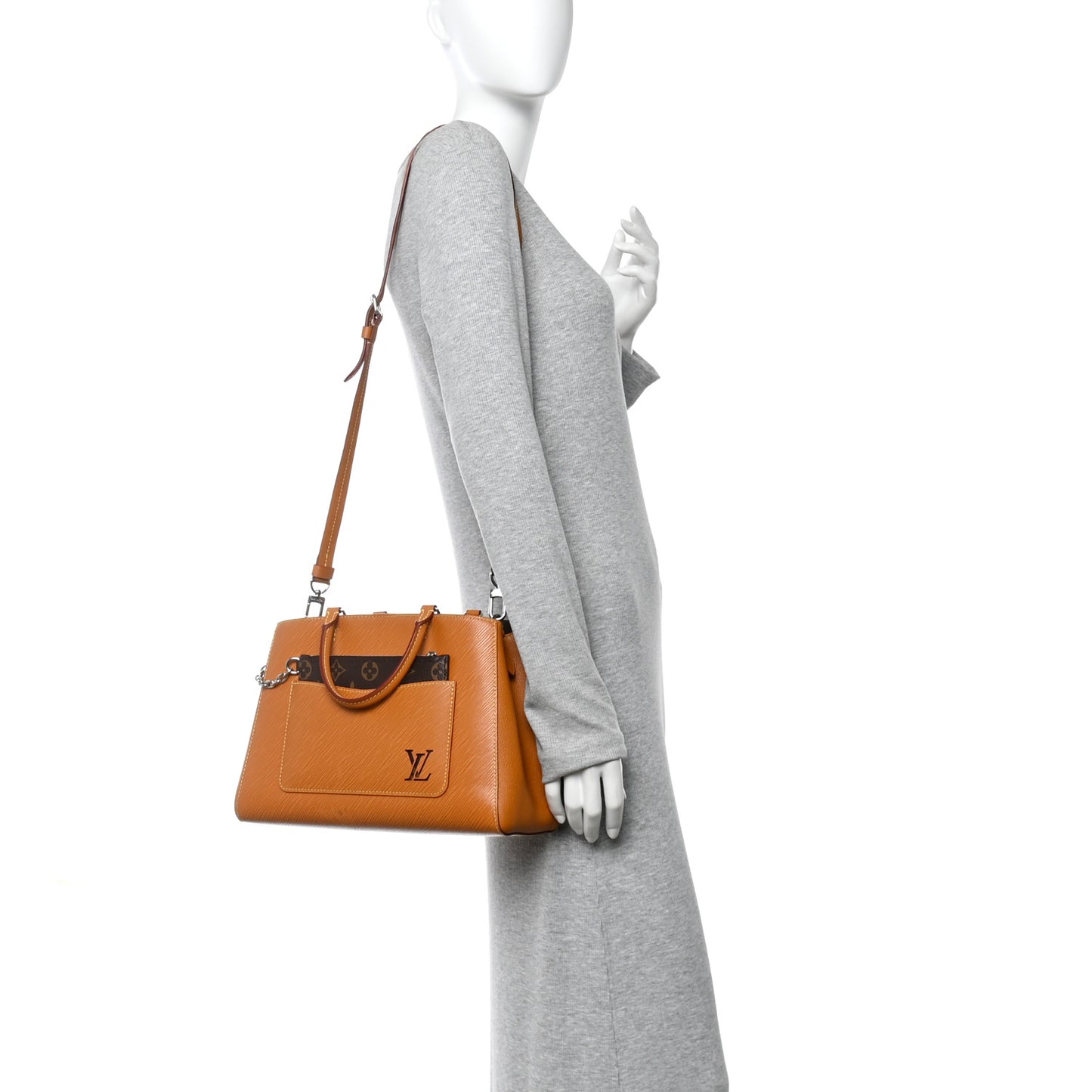 Epi Marelle Tote MM Gold Honey