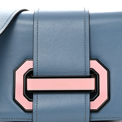 Prada City Calf Plex Ribbon Bag Astrale Rosa 9 of 11