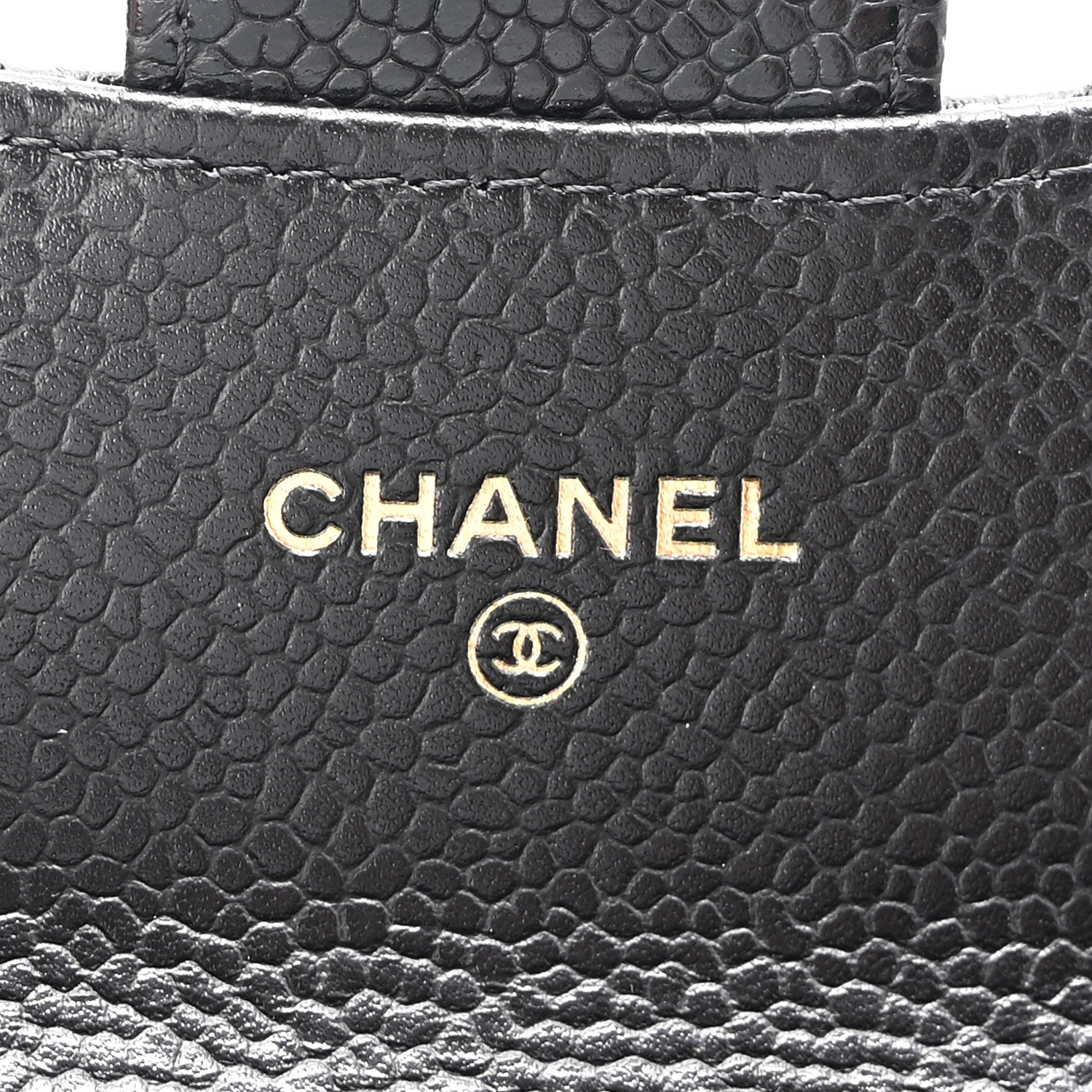 Chanel Caviar Quilted Flap Card Holder Wallet Black 5 of 8