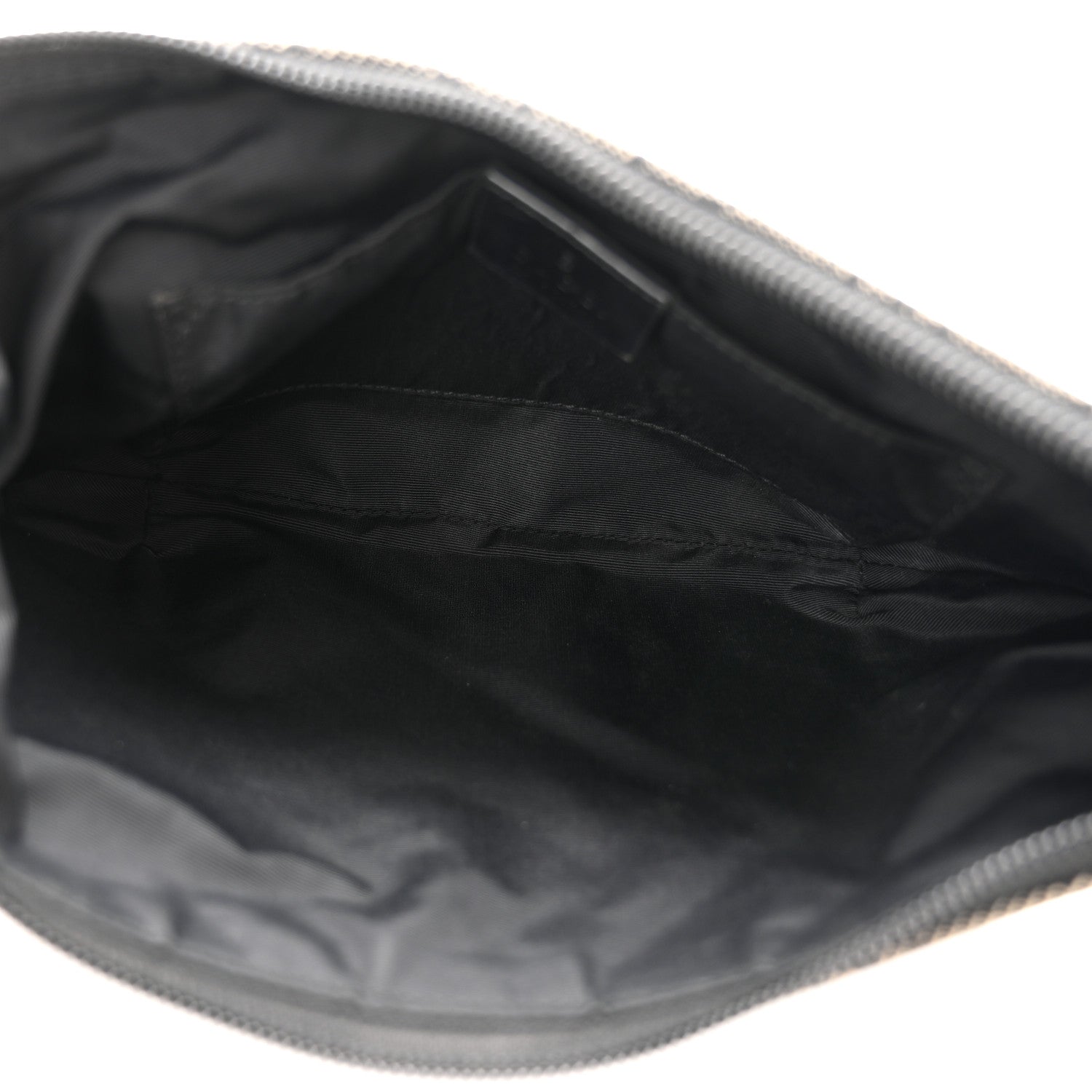 Gucci Denim Monogram Pochette Black 5 of 12