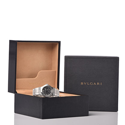 Bulgari Stainless Steel 29mm Diagono Automatic Watch Black 7 of 7
