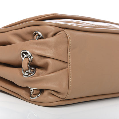 Chanel Calfskin Diagonal Ligne Flap Beige 9 of 12