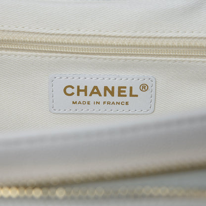 Chanel Caviar Quilted Large Business Affinity Flap White 6 of 10