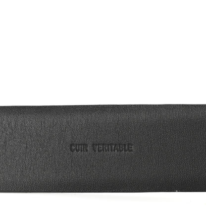 Chanel Calfskin CC Belt 75 30 Black 5 of 7