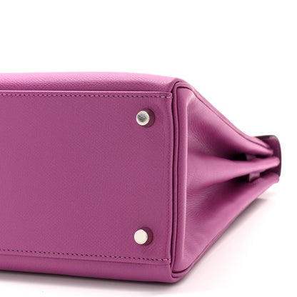 Hermes Epsom Kelly Retourne 32 Cyclamen 10 of 10