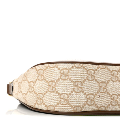 Gucci GG Supreme Monogram Small Nice Messenger Bag Brown 9 of 14