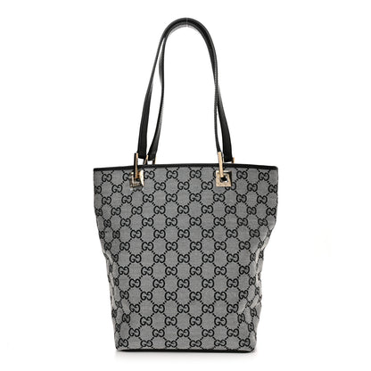 Gucci Monogram Small Bucket Tote Black 1 of 11