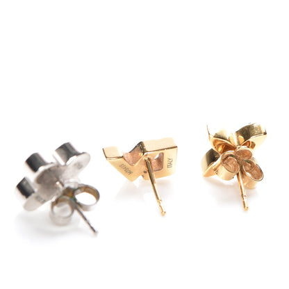 Louis Vuitton Swarovski Crystal Love Letter Timeless Ear Stud Earrings 4 of 8
