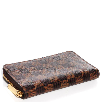 Louis Vuitton Damier Ebene Zippy Compact Wallet 4 of 8