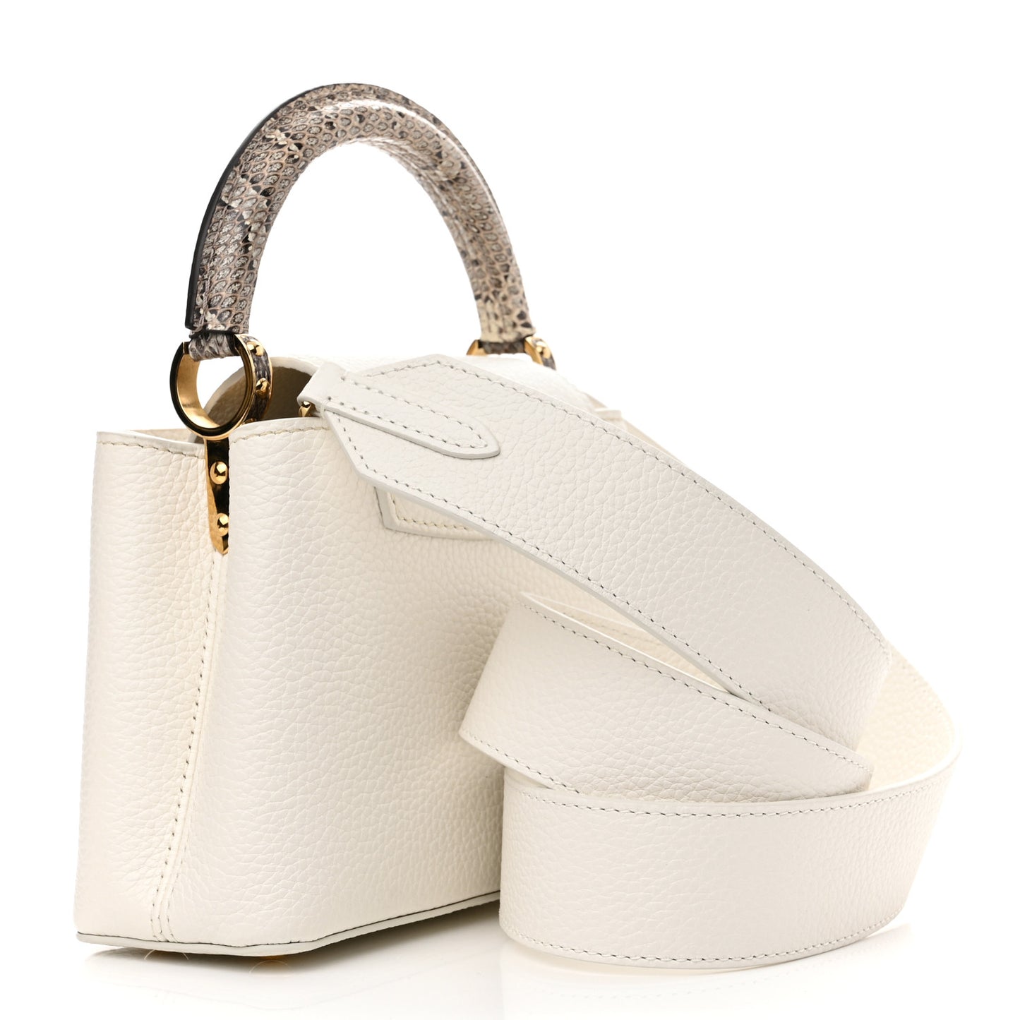 Taurillon Ayers Capucines Mini White Snow White