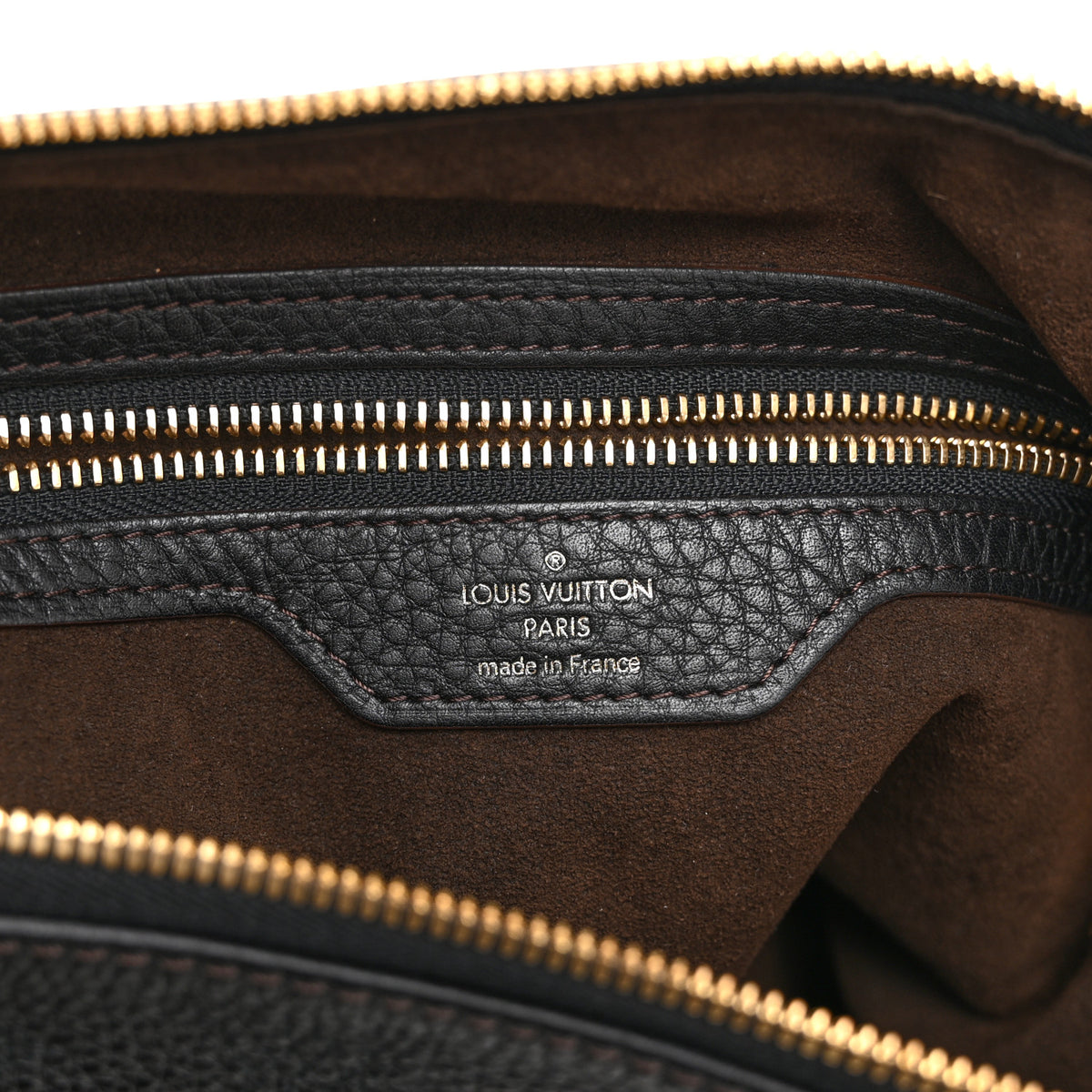 Louis Vuitton Mahina Selene MM Black 7 of 11