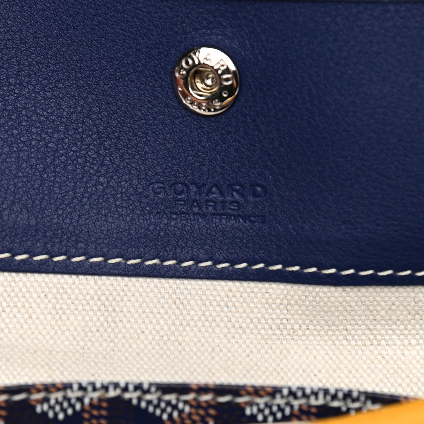 Goyardine Saint Louis PM Navy