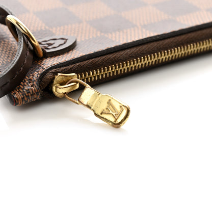 Louis Vuitton Damier Ebene Neverfull MM GM Pochette 8 of 8