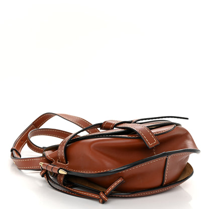 Loewe Calfskin Small Gate Crossbody Bag Rust 4 of 10