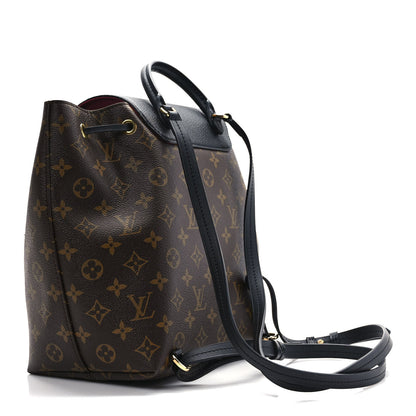 Louis Vuitton Monogram Montsouris PM Black 3 of 10