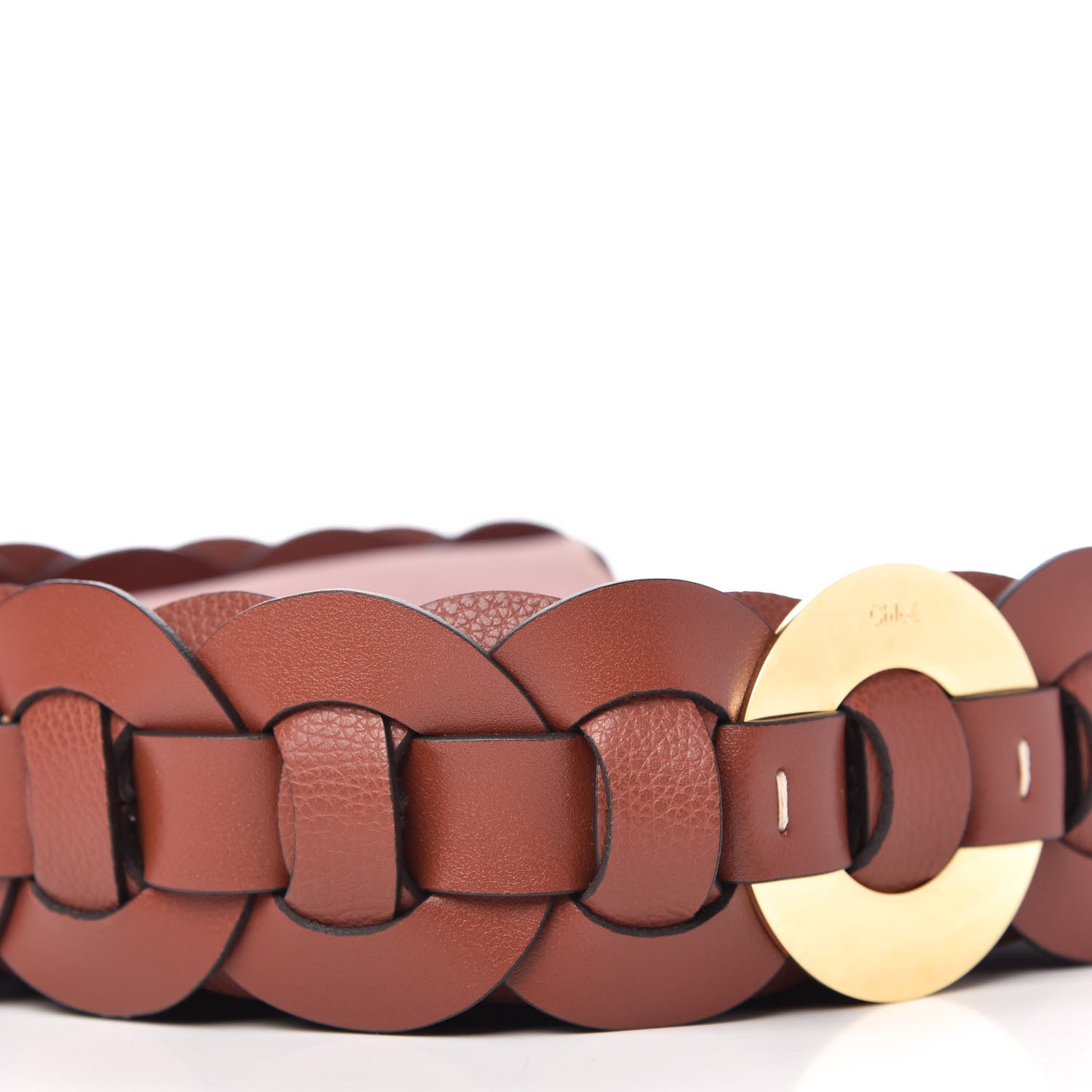 Chloe Small Grain Smooth Calfskin Small Darryl Hobo Sepia Brown 7 of 9