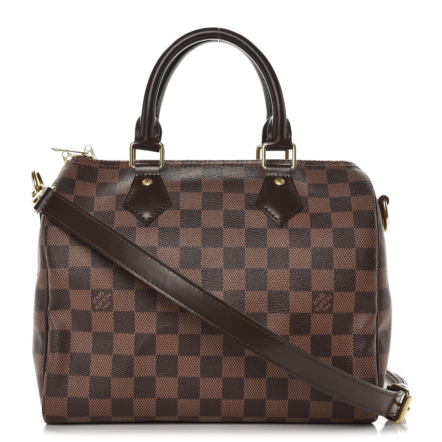 Damier Ebene Speedy Bandouliere 25