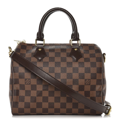 Louis Vuitton Damier Ebene Speedy Bandouliere 25 1 of 9