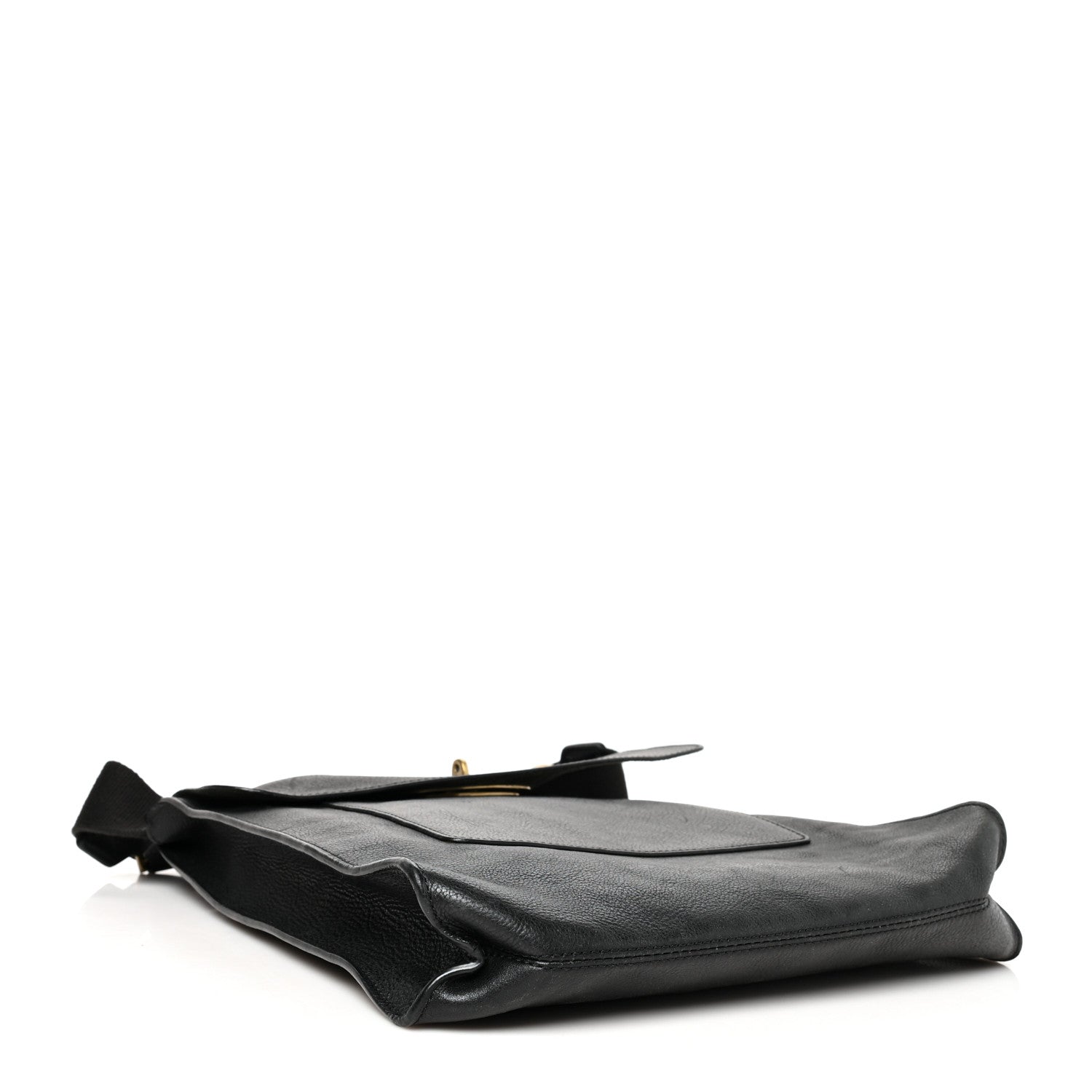 Mulberry Natural Grain Calfskin Antony Messenger Crossbody Black 3 of 10