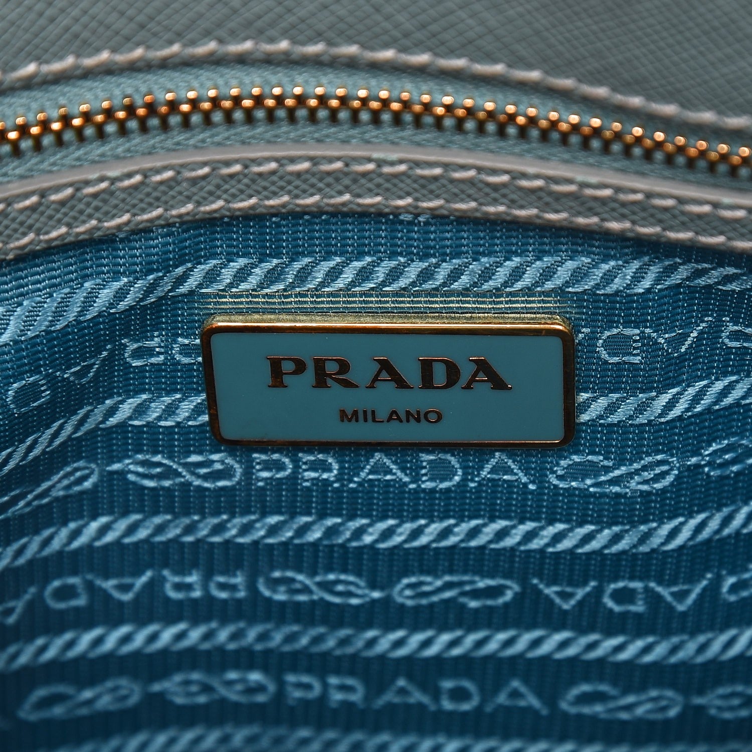 Prada Saffiano Lux Small Promenade Tote Anice 7 of 13