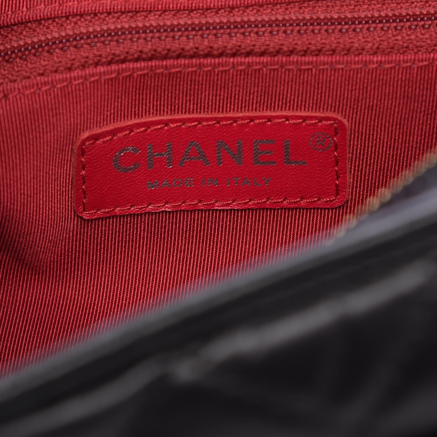 Chanel Aged Calfskin Quilted Medium Gabrielle Hobo Black 6 of 8